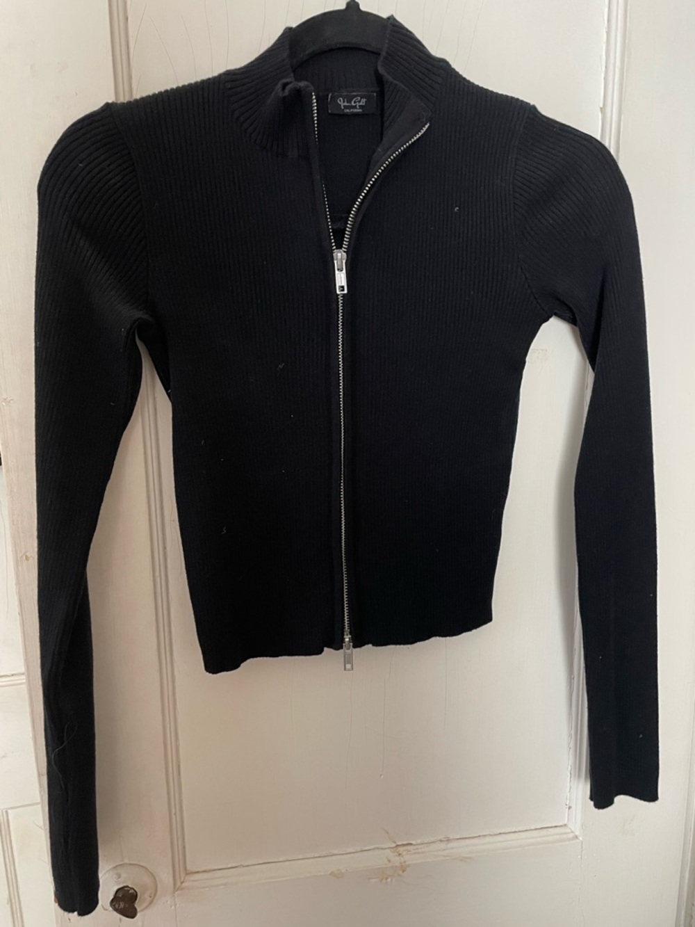 Brandy Cropped Zip Up